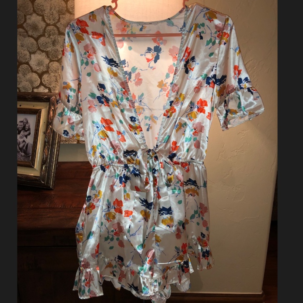 Tularosa small satin romper